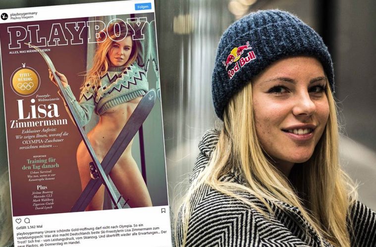 Η Lisa Zimmermann αντί των Ολυμπιακών πόζαρε στο Playboy (pics)